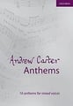 Andrew Carter Anthems SATB Book cover